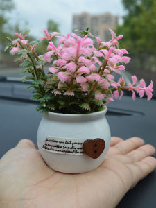 Creative Car Interior Decoration Items Automobile Perfume Potted Plants Simulation Flowers Balloons Carriage Ornaments