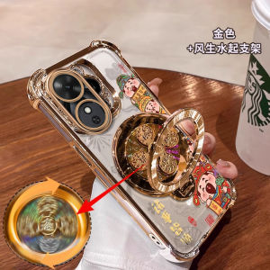 เคสโทรศัพท์ซิลิโคน Honor รุ่นใหม่ พร้อมขาตั้ง ป้องกันการตกหล่น สำหรับผู้ชายและผู้หญิง รุ่น 60Plus 40Plus 30Plus 20Plus