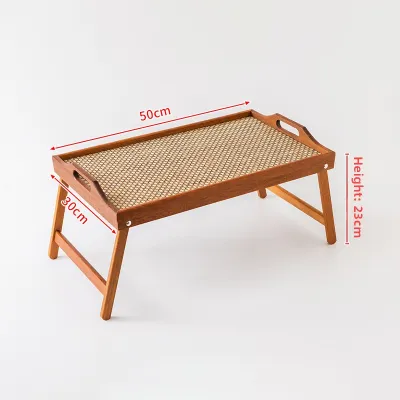 DIHUANTUO | Multifunction Foldable Bamboo and Wood Tray Table
