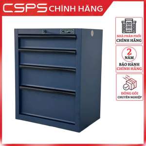 Tủ dụng cụ CSPS 61cm - 04 hộc kéo màu xanh dương