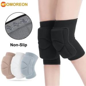 1/2Pcs Knee Pads Knee Protectors Protective Thick Sponge Collision Avoidance Knee Sleeve for Adult Youth Women Mens