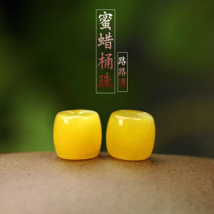 ลูกปัดแก้วมุกธรรมชาติขนาด 8*7 มม. พร้อมรูขนาด 1.5 มม. อุปกรณ์ทำเครื่องประดับ DIY ลูกปัดแยกชิ้น อุปกรณ์ทำสร้อยข้อมือ