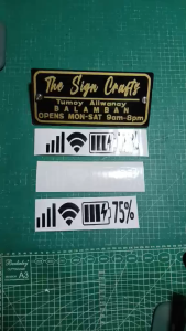 CAR CHARGE.  VINYL STICKERS DECALS CUT OUT. Available in any size and color.