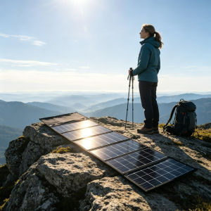 Portable Waterproof Foldable Solar Panel 50W 90W Dual USB DC Output Charger For Outdoor Emergency Power Supply For Phone Tablet