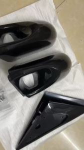 Cặp Gương Chiếu Hậu Có Thể Điều Chỉnh Bằng Tay Kiểu Thìa Dành Cho Honda Civic 4Dr Sedan 1996-2000 Gương Chiếu Hậu Bên Trái Và Bên Phải