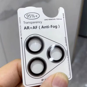 Quick Install Camera Lens Protector with Positioning Frame and Pry Tool Compatible with iPhone 17/16/15/14/13/12 Pro Max