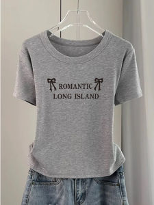 YOUROUPING | Straight Shoulder Cotton T-shirt Top