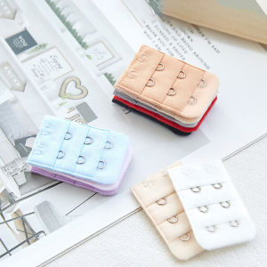 Wisell【มีสินค้าในสต๊อก】 ตะขอปรับขยายเสื้อชั้นใน ตะขอเสริมบรายกทรง Elastic Bra Extender