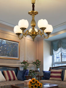 HADLITE | Luxury Atmospheric Full Copper Chandelier