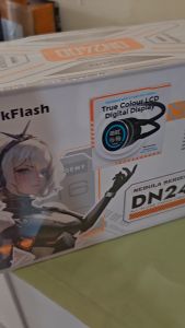 DARKFLASH Nebula DN240D Digital Display 240mm Twin Fan ARGB All In One AIO Liquid Cooler For PC Desktop