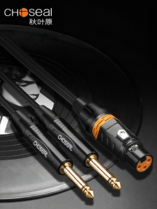 Choseal | XLR to Dual 6.35/6.5mm Audio Splitter Cable Stereo Sound Frequency Divider
