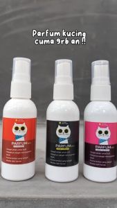 Clever Solutions - PARFUM KUCING (Parfum untuk Kucing Kelinci Hamster Sugar Glider Pelembut Bulu Premium Wangi Tahan Lama Pengharum Kucing Pewangi Kucing Makanan Kucing Pelet Kucing Pakan Kucing Cat Food)