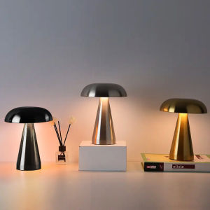 Retro LED Rechargeable Touch Metal Table Lamp: A Creative Night Light Solution