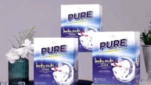 Tesoro Pure 30g Loose Powder - พร้อมส่ง ผงซักฟอกเพียว สะอาดไม่ผสมแป้ง พกพาสะดวก ขนาด 30 กรัม ขายง่าย กำไรดี