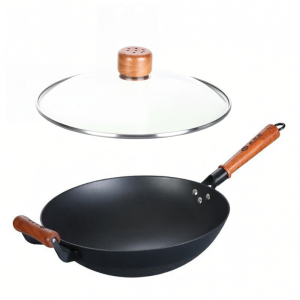 TIEHUIHUANG | Non-stick Rustproof Cast Iron Wok