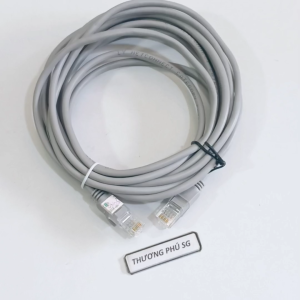 Cáp mạng dài 5m (Cable Lan CAT 5E 2 đầu RJ45 đúc)