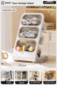 NIGESI | Tea Bag Storage Organizer Tea and Coffee Capsule Rack