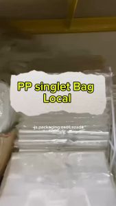PP Singlet Plastic Bag Transparent Plastik Jernih 250g/Pkt Plastik Lutsinar Lutcahaya