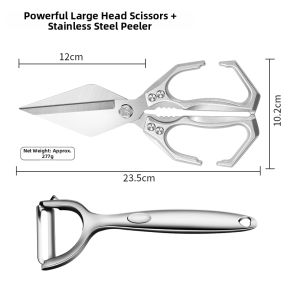 plys | Multifunctional Stainless Steel Kitchen Scissors