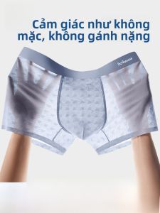 Quần lót MiiOW nam làm bằng ice silk mỏng cạp vừa kháng khuẩn