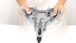 【Local Delivery】RC Plane SU35 2.4G With LED Lights Aircraft Remote Control Flying Model Glider Airplane FX620