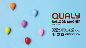 Balloon Magnet แม่เหล็กติดตู้เย็น ดีไซน์ บอลลูน Qualy (ควอลี่)