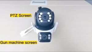 Hamrol camera Không Dây 4k 8mp Ống Kính Kép Phóng To 5x Tầm Nhìn Ban Đêm Chống Thấm Nước