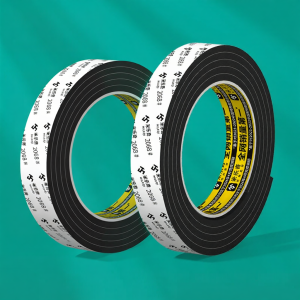 Mileqi | Waterproof Black Adhesive Sealing Strip Foam Cushion
