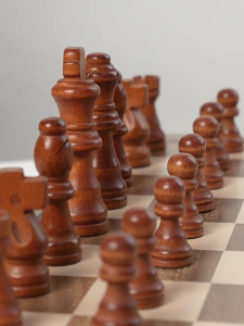 Chess Set Magnetic Wooden Chessboard 2 In 1 Chess Checker Set Folding Board Chess Game International Chess Set Chessboard Set