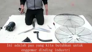 kipas angin dinding 20/30 inch kipas industri Kipas Angin Dinding Industri Stand Fan Tiga penyesuaian gigi Kipas Angin Besi Kipas industri yang cocok untuk skenario
