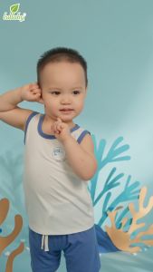 LULLABY - Bộ sát nách bé trai - NH314N