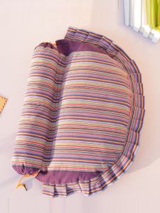 Eucalyptus Neck Pillow Adult Sleep Aid Neck Support Pillow Rectangular Shaped Single Person Cotton Fabric Bedding Accessories