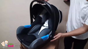 MOONBABY CS207 Carrier Carseat for Newborn to 2years old with 3-Point safety Harness
