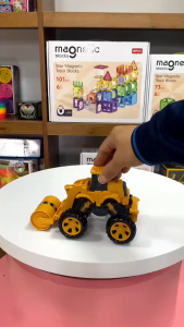 678 - 9033E Mô hình xe ủi đường quán tính mô phỏng (KT 21.5x12.5x14cm)