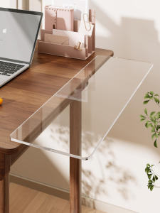 WUBUWEI | Desktop Extension Bracket Desk Side Expander Organizer