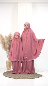 Mukena 2 Fungsi Anak Perempuan Raveena & Chazmine
