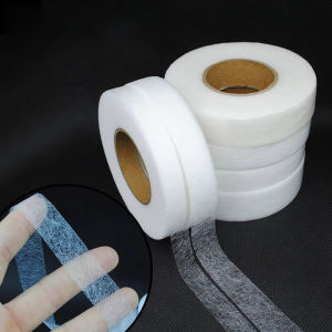 24M Pants Hem Tape Self-Adhesive Edge Shorten Paste Tape DIY Tools for Jean Clothes Length Shorten Household Sewing Accessories