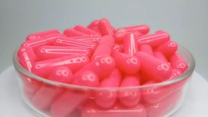 1000pcs Size 0 Very Dark Pink OSPA High Quality Empty Gelatin Capsule