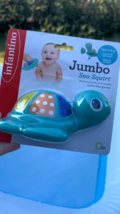 Infantino Jumbo Sea Squirt Turtle - ของเล่นในน้ำ-เต่า เส้นทางใหญ่สำคัญมากที่สุด