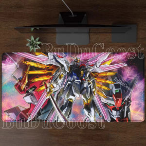 Bandai | Strike Gundam GAT-X105S Mouse Pad Anime Gaming Computer Keyboard Mousepad Office HD printing overlock XXL Non-slip base Desk Mat