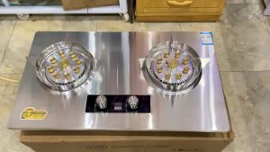 BẾP GAS ÂM INOX HẸN GIỜ NGÁT GAS TỰ ĐÔNG GZ499 haqtaytay