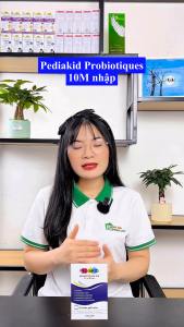 Men Vi Sinh Pediakid Probiotiques 10M Bổ Sung Lợi Khuẩn & Kẽm Hỗ Trợ Tăng Cường Tiêu Hóa 10 Gói