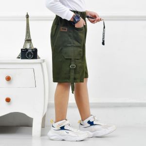 celana pendek cargo anak cowok usia 3-12 tahun Fashion import terbaru