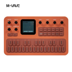 M-VAVE | M-VAVE FM1(SK15) Mini FM-1 Synthesizer 27 Keys 3-Channel MIDI 12h Battery TFT Display for Studio Producers & Performers