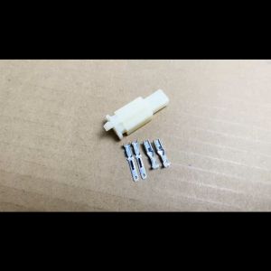 Soket Socket Konektor Kabel 2 Pin Kecil Motor Mobil Male Female + Skun - 10008290 3 PCS