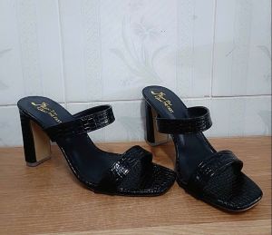 Dép quai ngang mũi vuông gót thô ảnh thật giá xưởng ND275