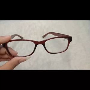 Kacamata baca kryptok 2 fungsi frame warna coklat ready ukuran +1.00 s/d +3.00 frame kotak lensa bening untuk orangtua pria wanita - TERMURAH - NEW ARRIVAL