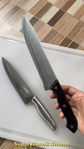 Rhino Brand มีดเชฟ / มีดแล่เนื้อ / มีดปาดเนื้อ — คมกริบ ใช้งานง่าย มีให้เลือก 2 ขนาด 8” และ 9”