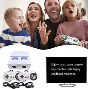 SUPER MINI Classic Game Anniversary Edition Entertainment System Dual Controllers Built-in 400 Classic Games AV Output