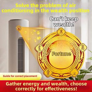 FUGUANGPUZHAO | Feng Shui Air Conditioner Metal Stickers